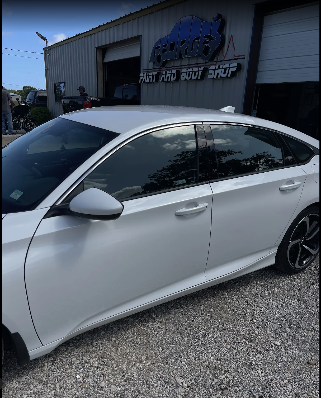 Honda Accord Sport after repair at George's Body Shop